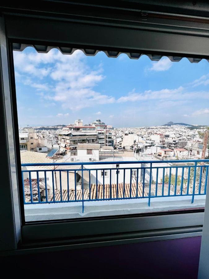 Sky Inn With Great Location Wonderful Acropolis View In Neos Kosmos Atina Dış mekan fotoğraf