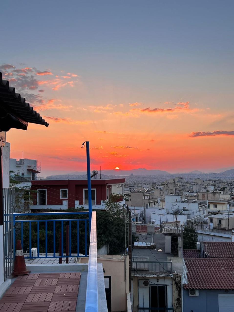 Sky Inn With Great Location Wonderful Acropolis View In Neos Kosmos Atina Dış mekan fotoğraf